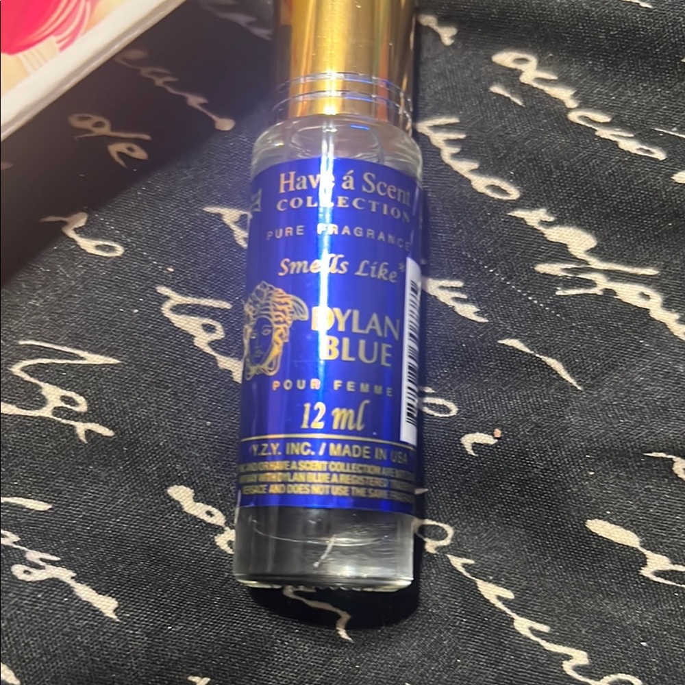 Dylan Blue inspired body Oil 12ml, new. Perfect for pocketbook.